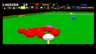 Lukozer Retro Game Review 177 - Jimmy White's Whirlwind Snooker - Commodore Amiga