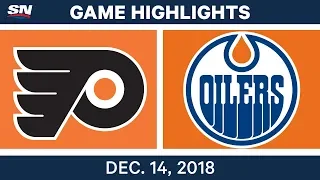 NHL Highlights | Flyers vs. Oilers - Dec 14, 2018