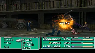 Final Fantasy VII - All Lucky 7s Poison Trick