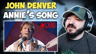 JOHN DENVER - Annie's Song (Live from The Wildlife Concert) | FIRST TIME HEARING REACTION