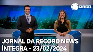 Jornal da Record News - 23/02/2024