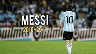 Lionel Messi Dribbling Skills in Argentina 2010/11