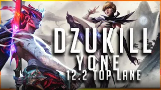 Dzukill - Yone vs Camille TOP Patch 12.2 - Yone Gameplay