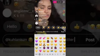 Kehlani’s IG live 11/5/18