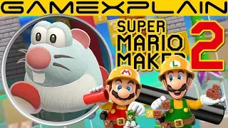 Super Mario Maker 2 Gameplay ANALYSIS: New Japanese Trailer (Sky Theme?! - Secrets & Hidden Details)