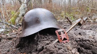 Коп по войне. Выходы по выбитым верхам (часть 2) / Searching with Metal Detector