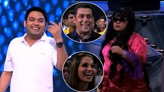 Comedians Bharti And The Kapil Sharma Roasting CCL Players. Comedy Show. Salman Khan, Kangana Ranaut