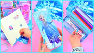 FROZEN ELSA PENCIL CASE REVIEW - UNBOXING - ASMR - #shorts #youtubeshorts #girlcrafts