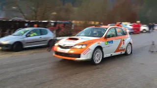Jänner Rallye 2018 Team Zitta mit Robert Zitta u Peter Stemp Start SP1 Pierbach