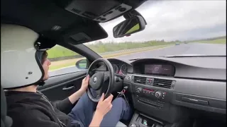 BMW M3 e92 wet drifting- Autodrom Most