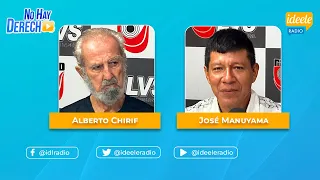 🔴 Alberto Chirif y José Manuyama en No Hay Derecho con Glatzer Tuesta desde Loreto [27-10-2023]