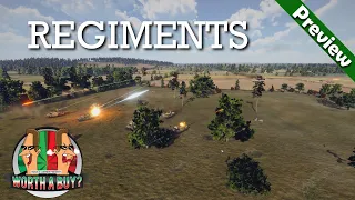 Regiments Preview - Real Time Tactical War Game