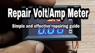 #EP-58 Repair Volt/Amp Meter Chinese