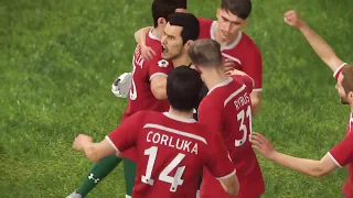 PES 2019 - Zenit (YojimboKel) 0-0 Lokomotiv Highlights