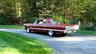 63 chevy impala ss 409 launch