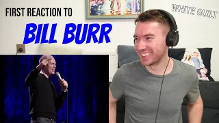 BILL BURR - WHITE GUILT (First Time Reacting To Bill Burr)