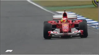 Formula1 2019 - Germany | Mick Schumacher in Michael Schumachers F2004 Ferrari [1080p50]