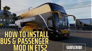 ETS2 Bus Mod Tutorial: How to Install, Add Passengers and Use Bus Terminals (v1.47 & v1.48) #howto