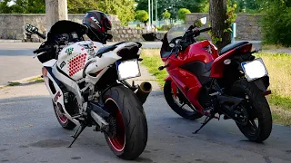 МОТО канал JUST RUN | Розыгрыш мотоцикла Kawasaki ninja zx9r | техно канал @AppleExperts