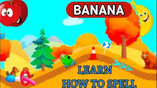 Learn how to spell, spelling for kids, basic english words,fun kids song,kids poem, @YakshitaMam