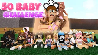 50 BABY CHALLENGE BLOXBURG