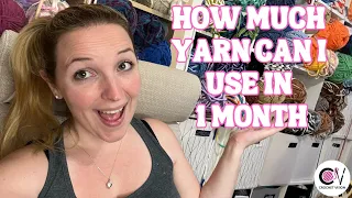 How Much Yarn Can I Use In a Month?