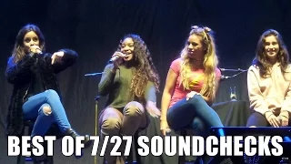 Fifth Harmony 7/27 Tour Sound checks (BEST PARTS)