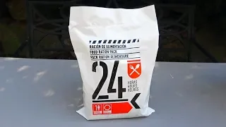 24 Hour Vegetarian Individual Survival MRE (Meal Ready to Eat)