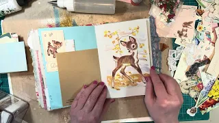 Finishing Decorating my Little Deer Personal Journal