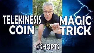 Telekinesis Coin Magic Trick! 💫 #shorts