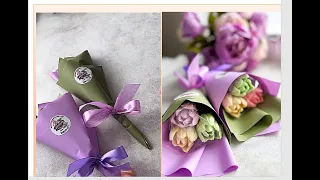 Создание мини букетиков из Шоколадных Цветов от  @choco_laim🌷🌷🌷Creating mini bouquets