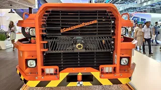 Шахтная погрузочно-доставочная машина ПДМ10-УГМК Ferrit на выставке ИННОПРОМ 2019 в Екатеринбурге!