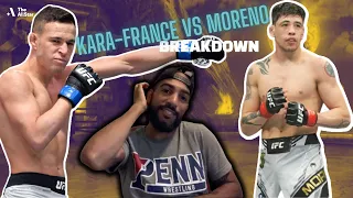 Charles Johnson breaks down the striking details of Kai Kara-France/Brandon Moreno 2 at UFC 277