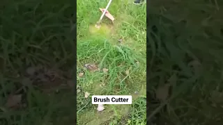 brush cutter machine 😍 ( weed control ).