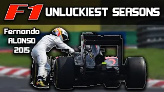 F1 Unluckiest Seasons - Fernando Alonso's Demoralizing 2015 (McLaren-Honda)