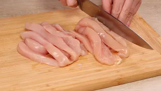 This is tastiest chicken breast recipe I've ever eaten! New recipe  ASMR