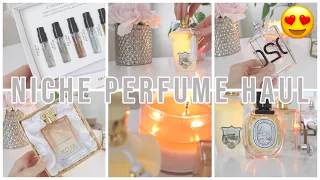 5 PERFUME Haul | Is this $400 perfume worth it? | Roja, Xerjoff, Diptyque, Goldfield & Banks...