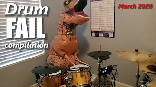 Drum FAIL compilation March 2020 | RockStar FAIL