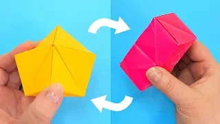 Antistress Transformer for 1 minute | Paper origami toy