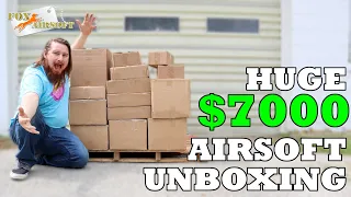 Buying EVERY Mystery Box From Fox Airsoft! HUGE $7000 Unboxing!