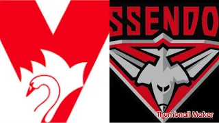 Round 7, 2021; Sydney Vs Essendon - AFL Evolution 2