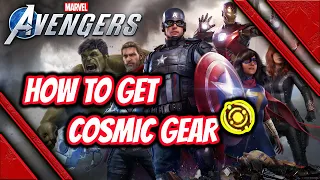 marvel's avengers how to get cosmic gear