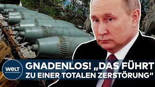 KRIEG IN DER UKRAINE: Putin gnadenlos! "Das führt zu einer totalen Zerstörung der Region"