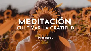 Meditación guiada de GRATITUD | Meditación 10 minutos Gabriela Litschi
