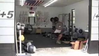 Manion 7rounds 400m Run , 29 #135 back-squats