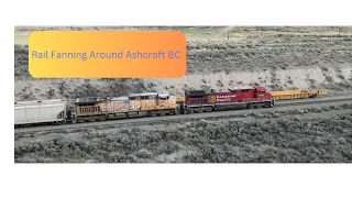 Rail fanning around Ashcroft BC