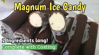 Easiest Way to Make Magnum Ice Candy na Pang Negosyo | Hindi ka Papalpak sa Procedure | Ice Creamdy