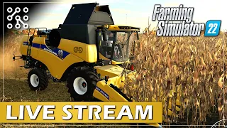 LIVE STREAM - sklizeň kukuřice mapa Erlengrat | Farming Simulator 22 | Lets play | Česky