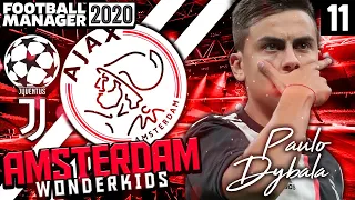 FM20 Ajax | EP11 | Juventus Quarter Final Leg 2 | Amsterdam Wonderkids | Football Manager 2020