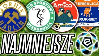 🇵🇱 8 Najmniejszych Miejscowości w Ekstraklasie ⚽